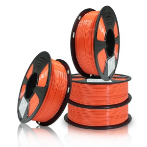 {4KG} PETG Orange 3D Printer Filament 1.75mm 1kg/roll