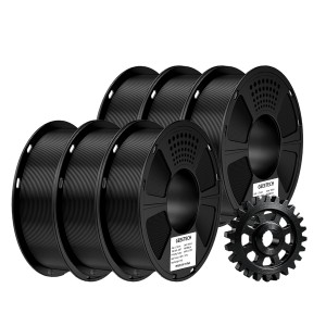 {6KG}ASA Black 3D Printer Filament 1.75mm 1kg/roll