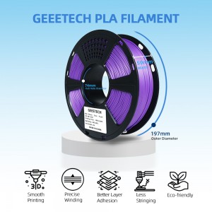 PLA Purple 3D Printer Filament 1.75mm 1kg/roll