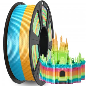 PLA Gradient Colour 3D Printer Filament 1.75mm 1kg/roll