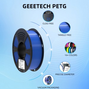 {10KG} PETG Blue 3D Printer Filament 1.75mm 1kg/roll