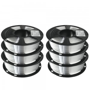 {6KG} PETG Transparent 3D Printer Filament 1.75mm 1kg/roll