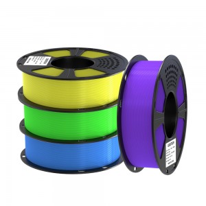 {4KG}PLA (Blue + Green + Yellow + Purple) 3D Printer Filament 1.75mm 1kg/roll