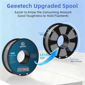 PETG Grey 3D Printer Filament 1.75mm 1kg/roll