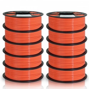 {10KG} PETG Orange 3D Printer Filament 1.75mm 1kg/roll