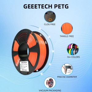 {10KG} PETG Orange 3D Printer Filament 1.75mm 1kg/roll