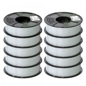 {10KG}PLA silver 3D Printer Filament 1.75mm 1kg/roll