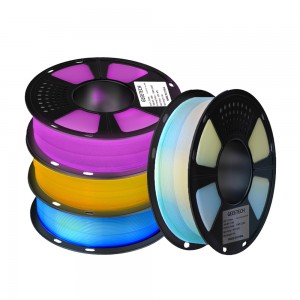 {4KG}PLA Luminous (Blue + Yellow + Rose Red + Multicolor) 3D Printer Filament 1.75mm 1kg/roll