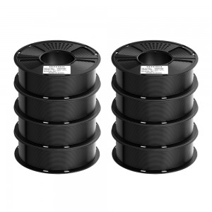 {8KG}PLA Black 3D Printer Filament 1.75mm 1kg/roll
