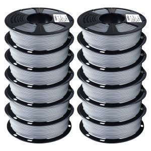 {12KG} PLA Grey 3D Printer Filament 1.75mm 1kg/roll