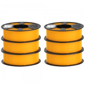 {6KG}PLA Orange 3D Printer Filament 1.75mm 1kg/roll