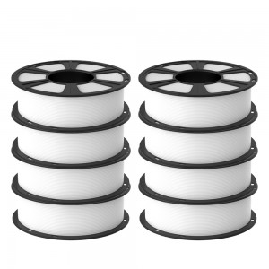 {8KG}PLA White 3D Printer Filament 1.75mm 1kg/roll