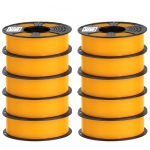 {10KG}PLA Orange 3D Printer Filament 1.75mm 1kg/roll