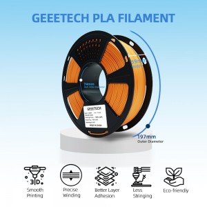 {10KG}PLA Orange 3D Printer Filament 1.75mm 1kg/roll