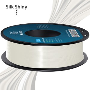 PLA Silk White  3D Printer Filament 1.75mm 1kg/roll