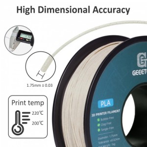 PLA Like Marble Brown 3D Printer Filament 1.75mm 1kg/roll