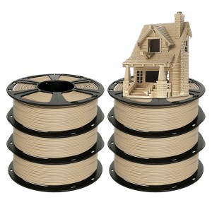 {6KG}PLA Wood Black Walnut 3D Printer Filament 1.75mm 1kg/roll