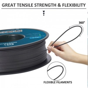 PLA  Wood Ebony 3D Printer Filament 1.75mm 1kg/roll