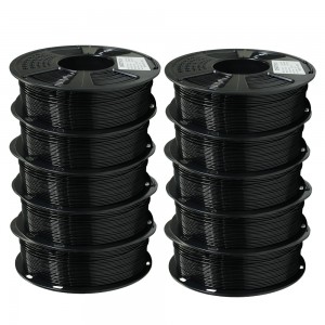{10KG} PETG Black 3D Printer Filament 1.75mm 1kg/roll