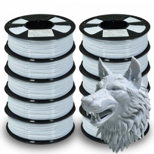 {10KG}PLA Like Marble Grey 3D Printer Filament 1.75mm 1kg/roll