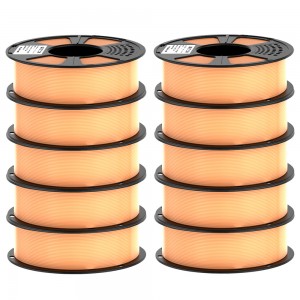 {10KG}PLA Sand Gold 3D Printer Filament 1.75mm 1kg/roll