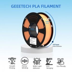 {10KG}PLA Sand Gold 3D Printer Filament 1.75mm 1kg/roll