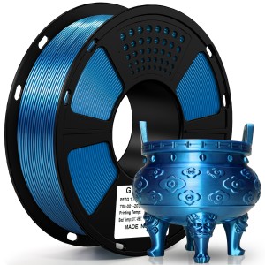PETG Metal Blue 3D Printer Filament 1.75mm 1KG/Roll