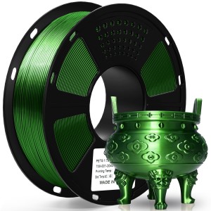 PETG Metal Green 3D Printer Filament 1.75mm 1KG/Roll