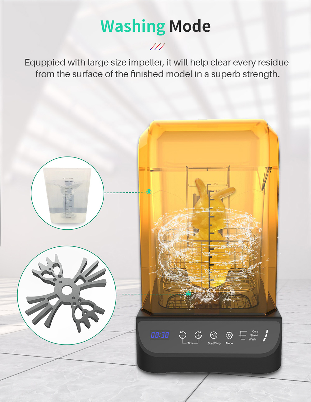 geeetech gcw01 wash & cure machine description of washing mode geeetech gcw01 wash & cure machine description of washing mode