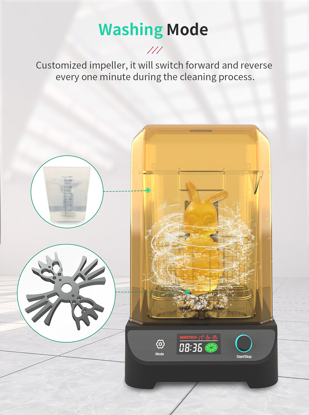 geeetech gcw02 wash and cure machine description of washing mode geeetech gcw02 wash and cure machine description of washing mode