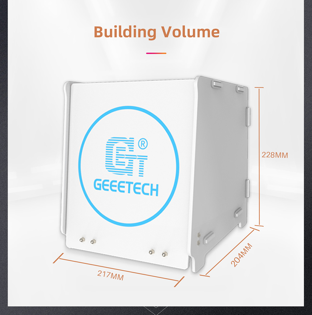 geeetech gcb-1 uv curing box machine of minimalist description of building volume geeetech gcb-1 uv curing box machine of minimalist description of building volume
