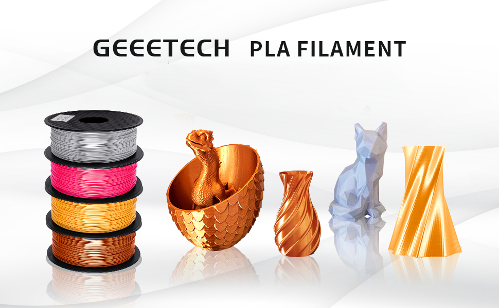 Geeetech Silky Sky Blue PLA 1.75mm 1kg/roll picture Geeetech Silky Sky Blue PLA 1.75mm 1kg/roll picture